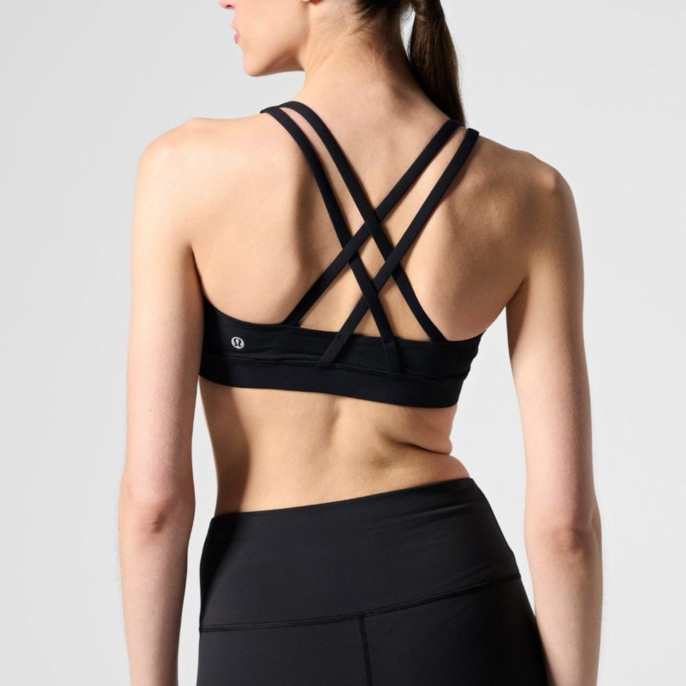 Lululemon Energy Black Sports Bra